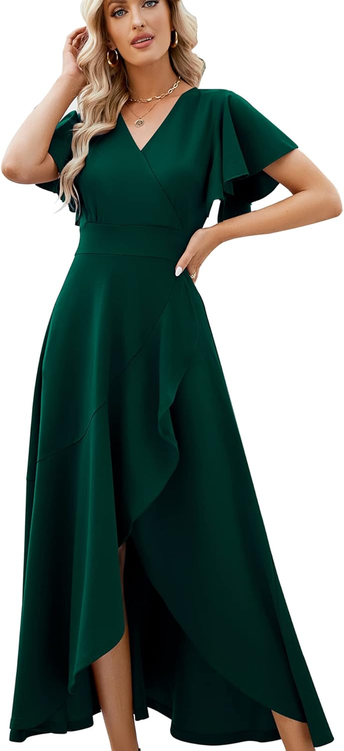 Elegant Long Black Formal Dresses for Women Evening Gowns