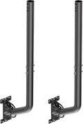 Universal Adjustable TV Antenna Pole Mount J-Mount Mast - Stable