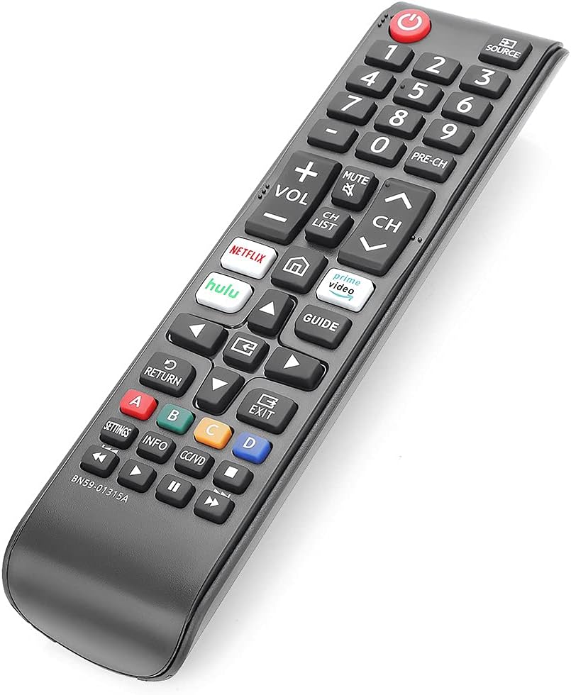 Gvirtue Samsung TV Remote: Netflix, Prime Video, Hulu Buttons | Easy Replacement