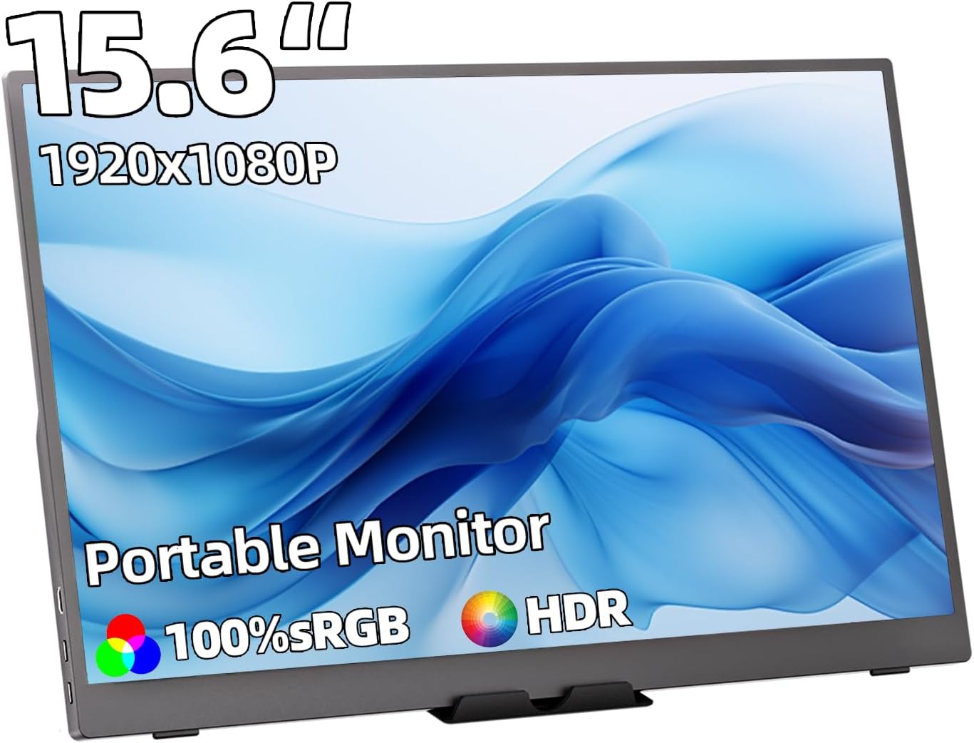 15.6 Inch Portable Gaming Monitor with HDR and Eye Care Features