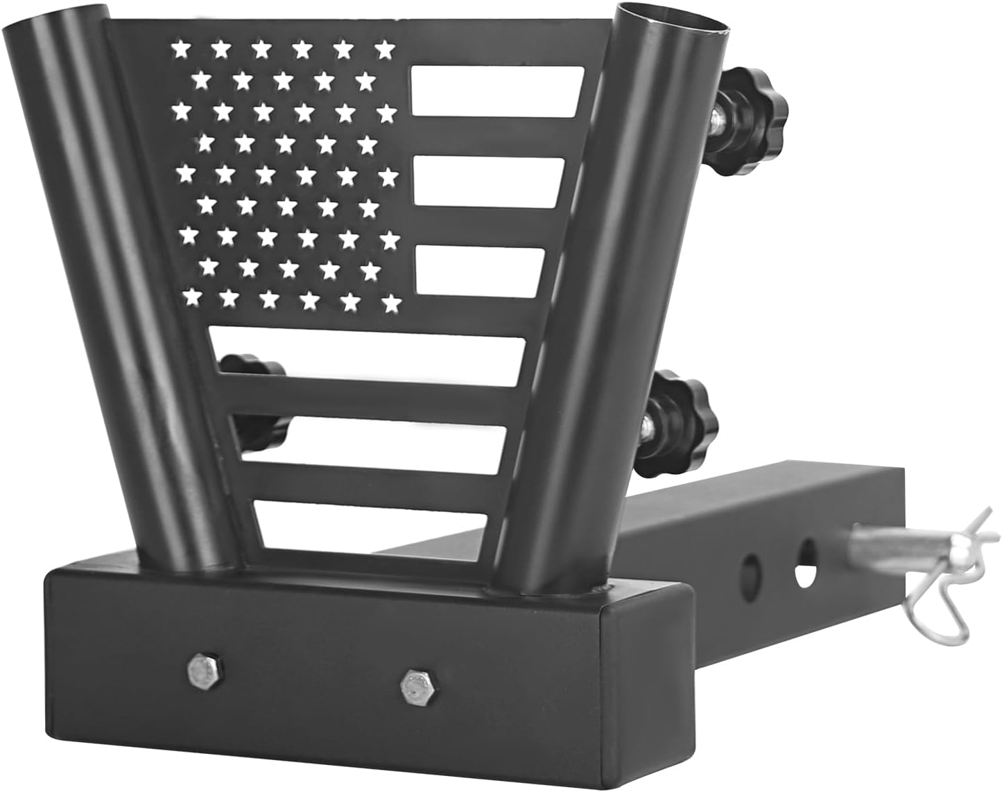 Hitch Flag Pole Holder for Trucks, Trailers, and SUVs