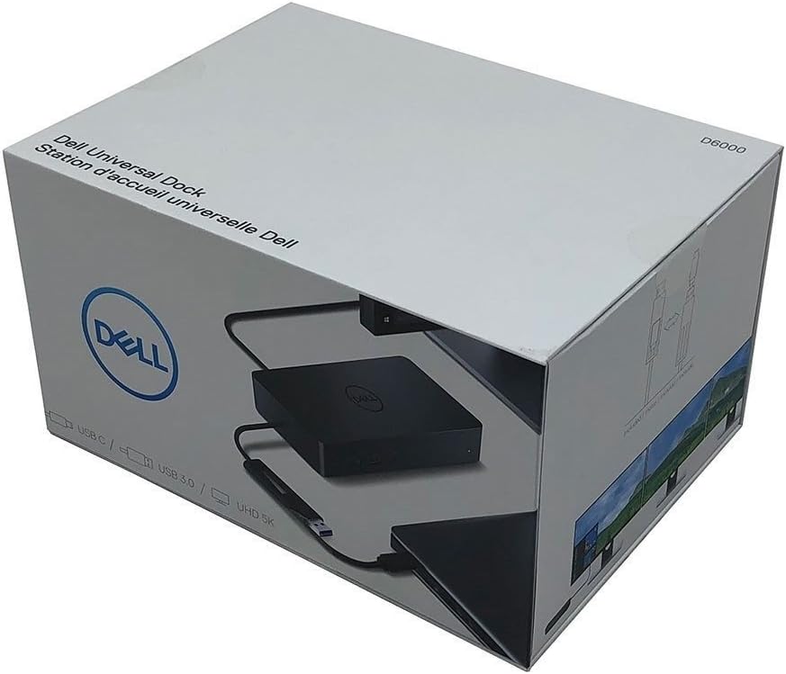 DELL D6000 Universal USB Dock for Ultra HD 5K and 4K Displays