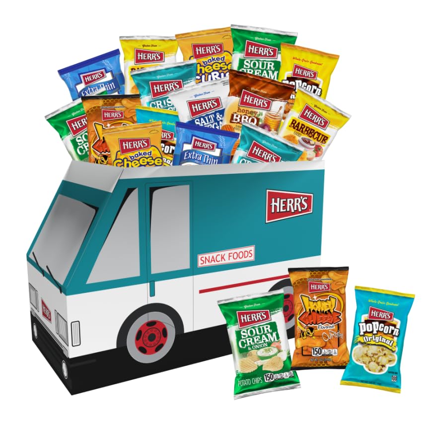 Herr's Variety Snack Truck Box - Assorted Flavors for Everyone