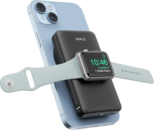 iWALK MAG-X Magnetic Wireless Power Bank for iPhone and Apple Watch