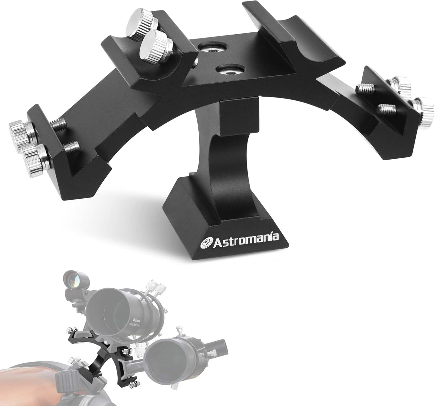 Astromania Finder Scope Mount: Triple Red Dot Finder Bracket