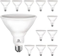 PAR38 Outdoor LED Flood Light Bulb 5000K Daylight - 12 Pack