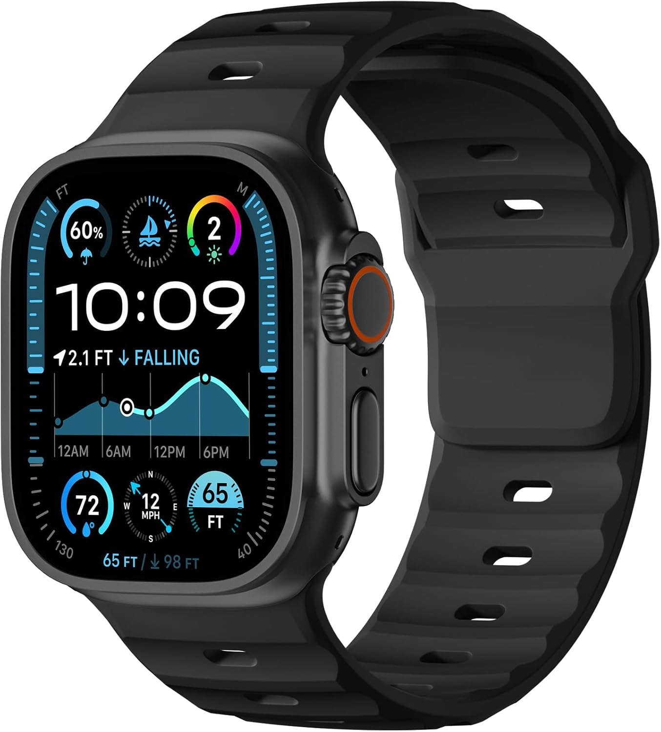 Waterproof Silicone Sport Band for Apple Watch by Wepro