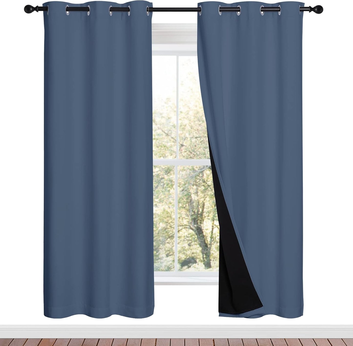 NICETOWN Full Shade Curtain Panels for Energy Smart Living