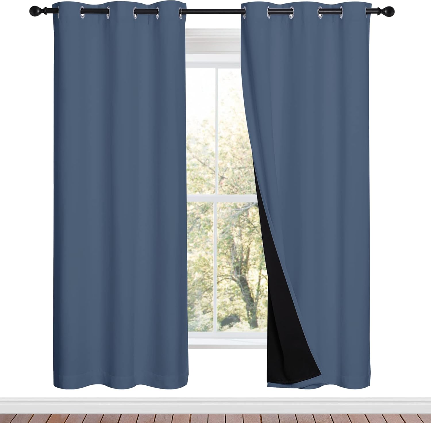 NICETOWN Full Shade Curtain Panels for Energy Smart Living