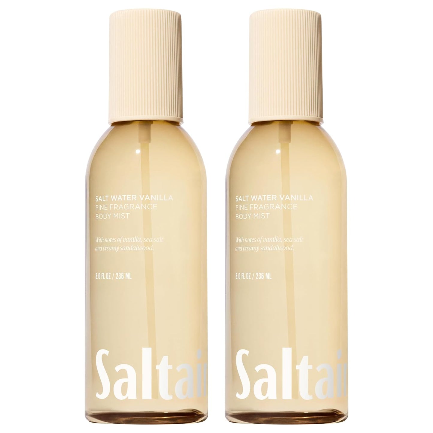Saltair Body Mist 2 Pack - Lightweight Fragrance Spray Mist
