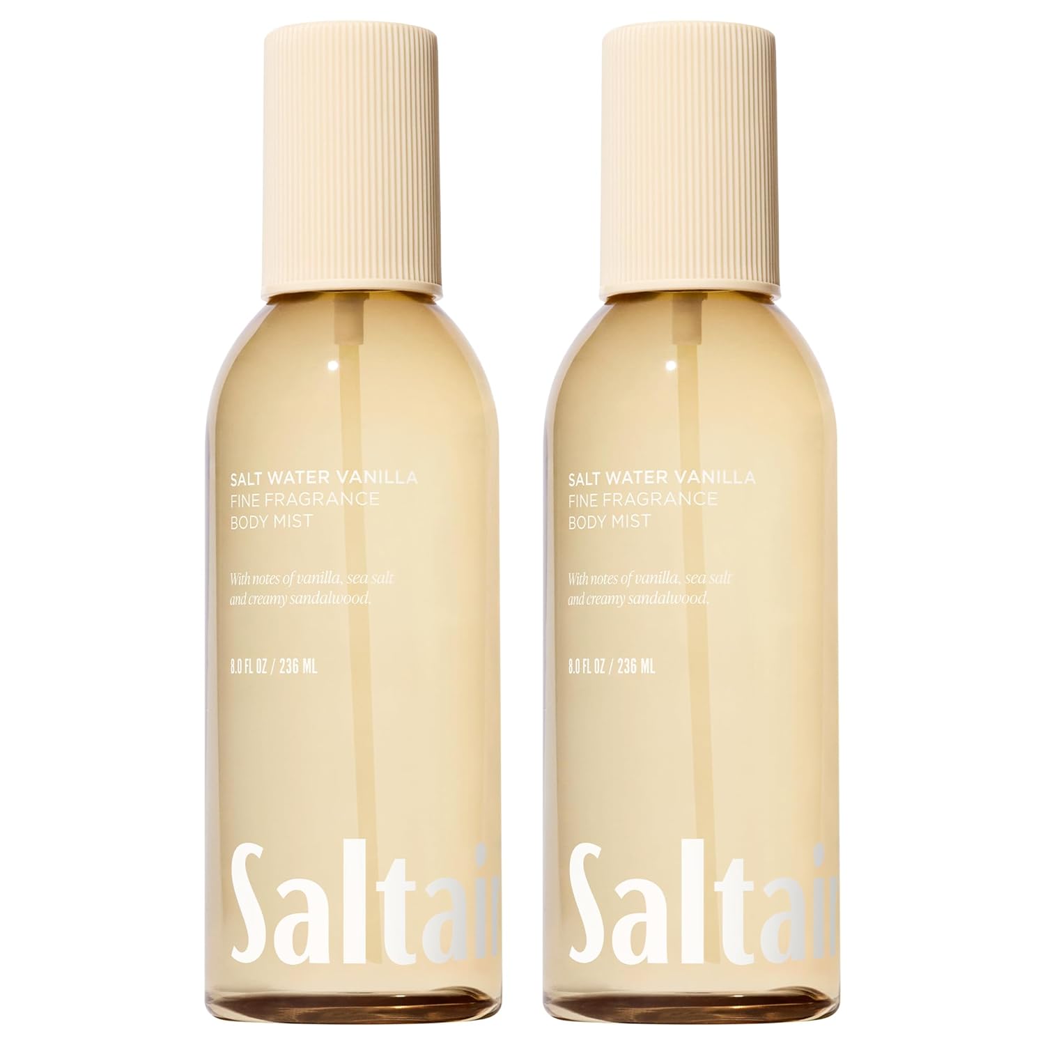 Saltair Body Mist 2 Pack - Lightweight Fragrance Spray Mist