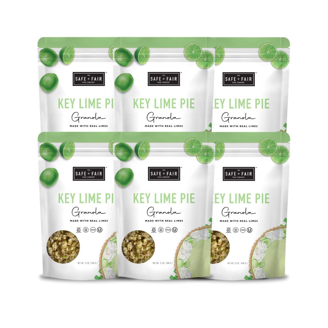 Key Lime Pie Granola - Gluten-Free, Vegan Snack Delight