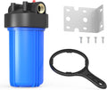 MewMore WHB10 Whole House Water Filter Housing for Clean Water