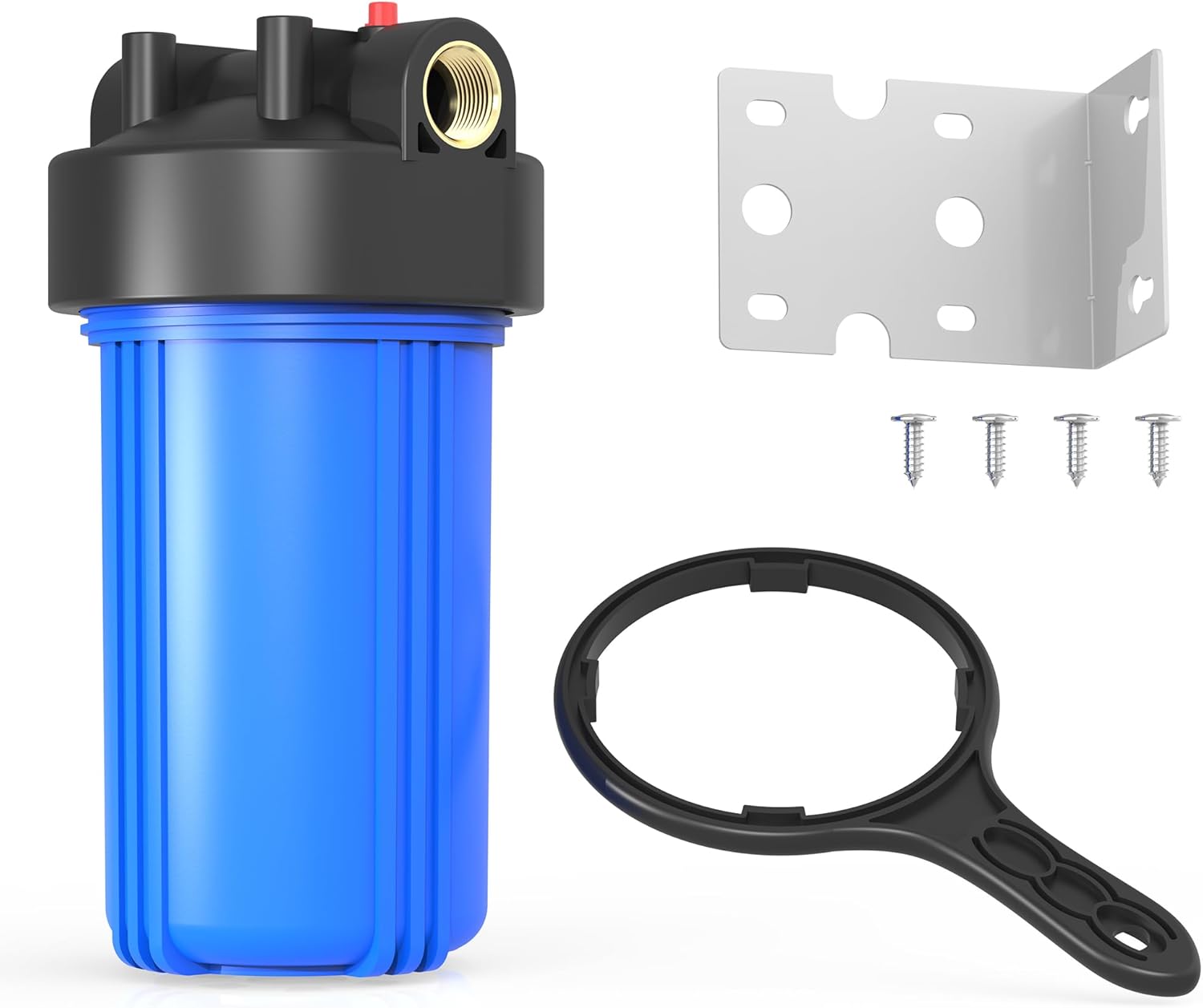 MewMore WHB10 Whole House Water Filter Housing for Clean Water