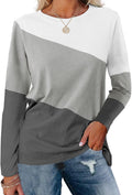 Stylish Color Block Tunic for Women by Minetom