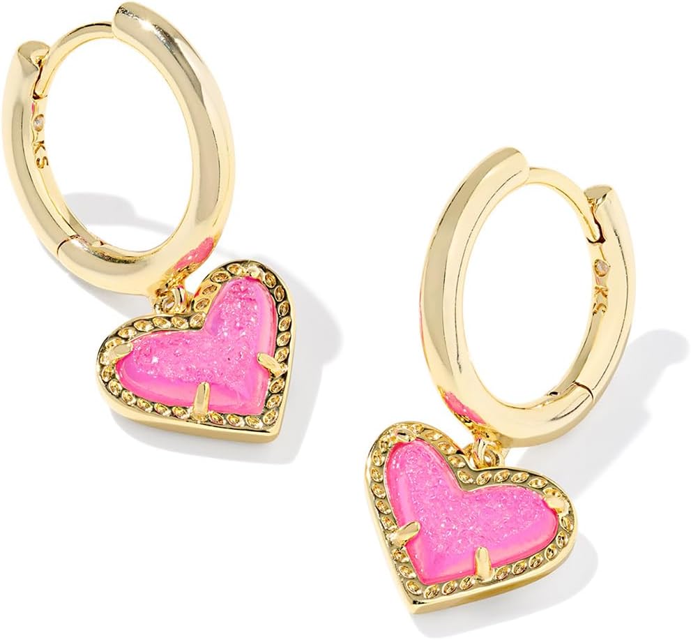 Kendra Scott Ari Heart Huggie Earrings - Stylish Jewelry for Women