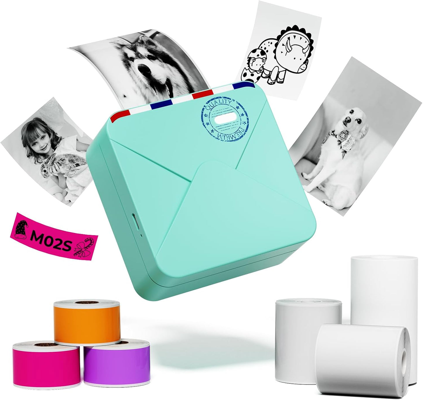 Phomemo Mini Note Printer - Bluetooth Portable Thermal Printer