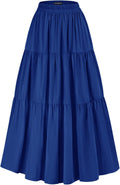 Scarlet Darkness Maxi Long Skirt for Women - Flowy (Style XRV9)