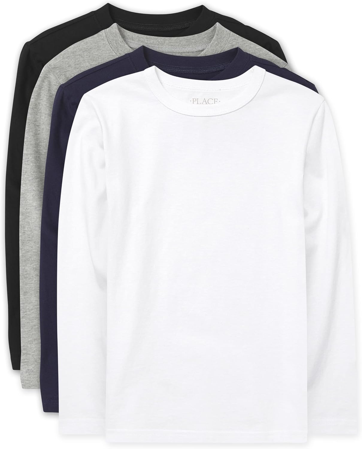 Boys Basic Long Sleeve Tee by The Children's Place - Soft Cotton