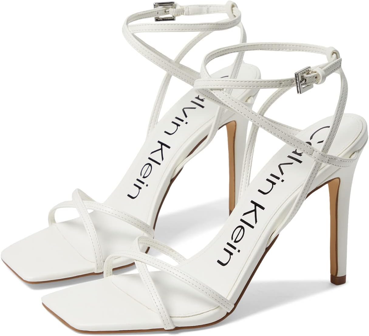 Calvin Klein Women's Tegin Heeled Sandal for Elegant Style