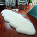 Premium Sheepskin Area Rug for Elegant Living Room and Bedroom Style