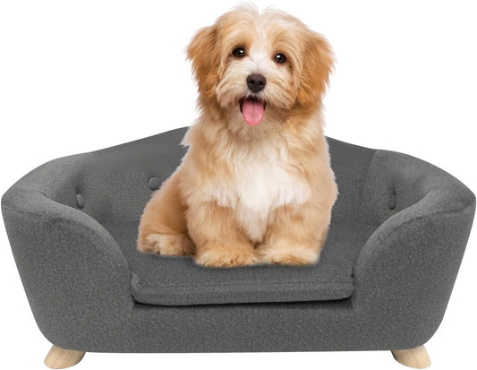 SHAVI Pet Sofa Dog Couch for Small Dogs and Cats, Stylish Design