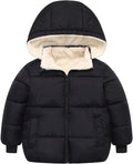 Toddler Baby Girl Boy Winter Fuffer Coat - Hooded Warm Puffer Jacket