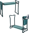 2-in-1 Garden Kneeler & Seat - Folding Stool with EVA Foam Pad