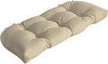 Arden Outdoor Wicker Settee Cushion 41.5 x 18 - Rain-Proof Tan
