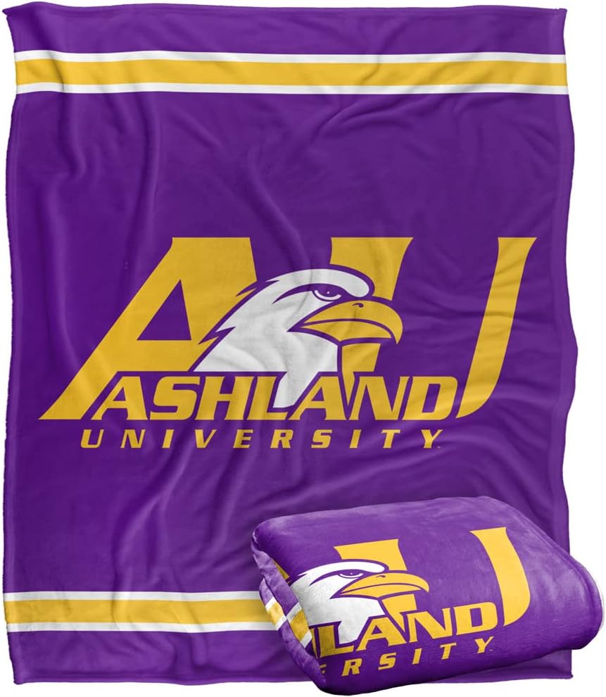 ASHLAND UNIVERSITY Primary Logo Silky Touch Throw Blanket
