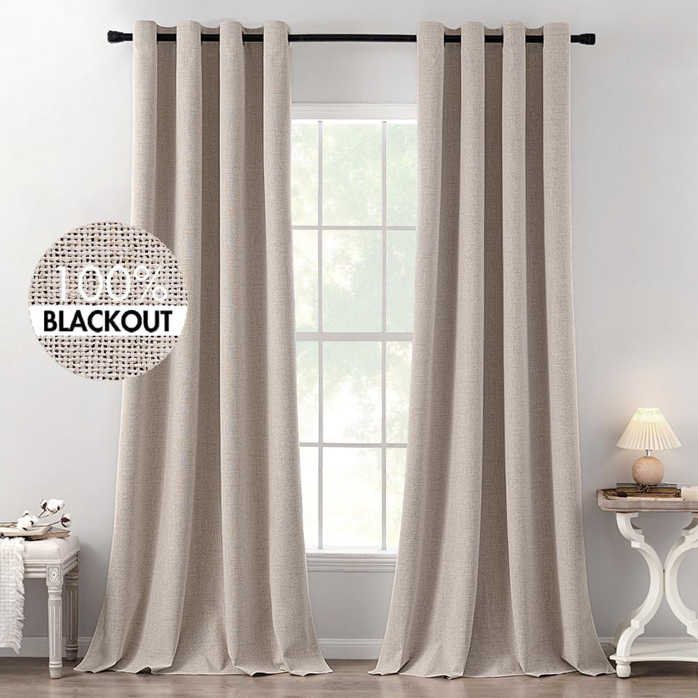 MIULEE Blackout Thermal Insulated Curtains for Room Darkening