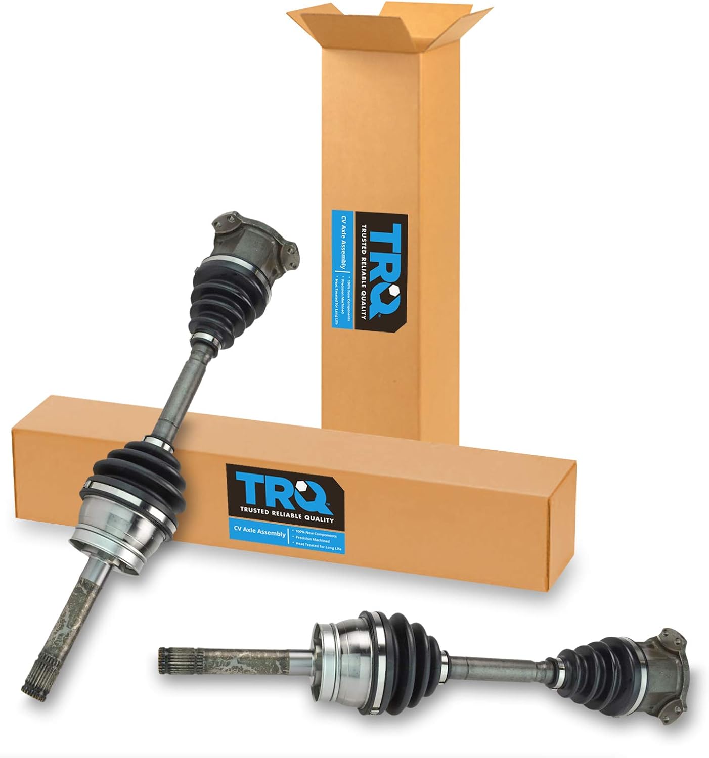 TRQ CV Axle Shaft Assembly Set for Nissan Frontier and Xterra