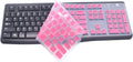 Pink Silicone Keyboard Cover for Logitech K120/MK120