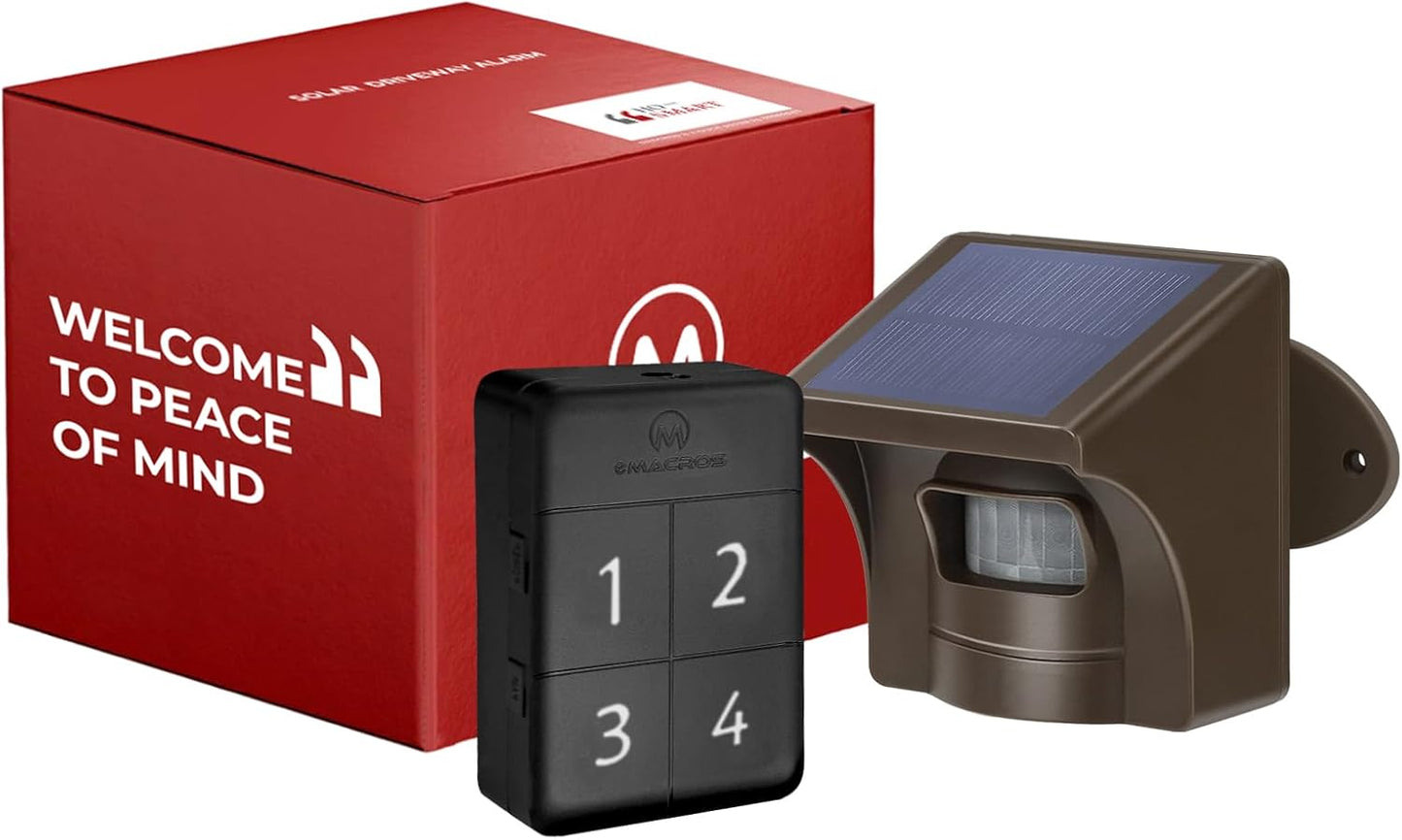 eMACROS Safeguard Wireless Driveway Alarm with 1/2 Mile Range