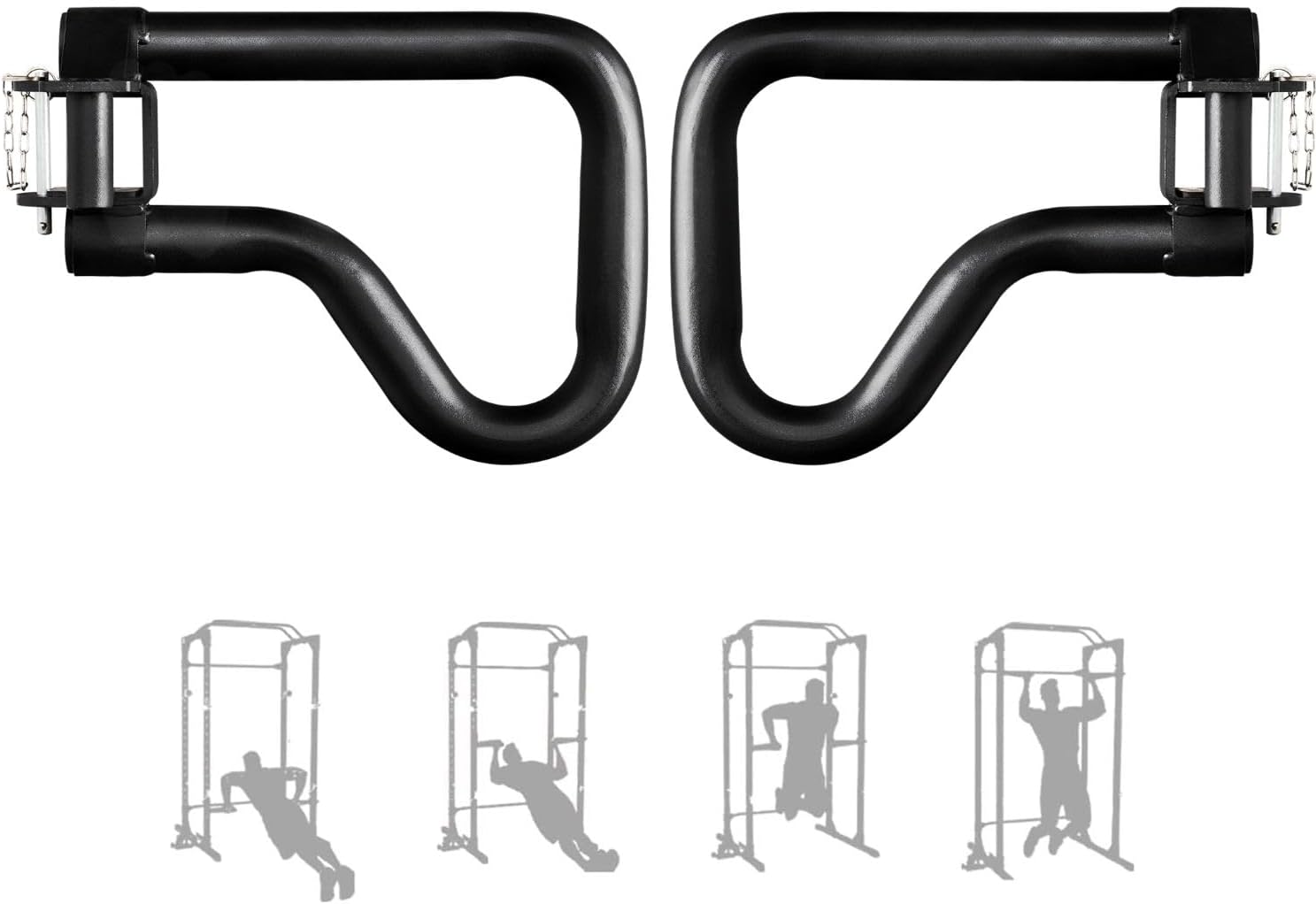 Yes4All Dip Bars: 500 lbs Capacity, Multi-Grip Handles for Ultimate Workouts