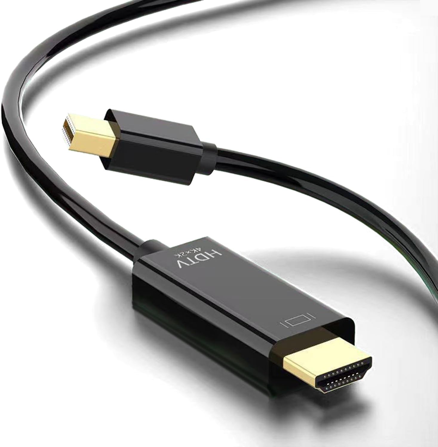 6ft 4K Mini DisplayPort to HDMI Cable, MacBook & Surface Compatible