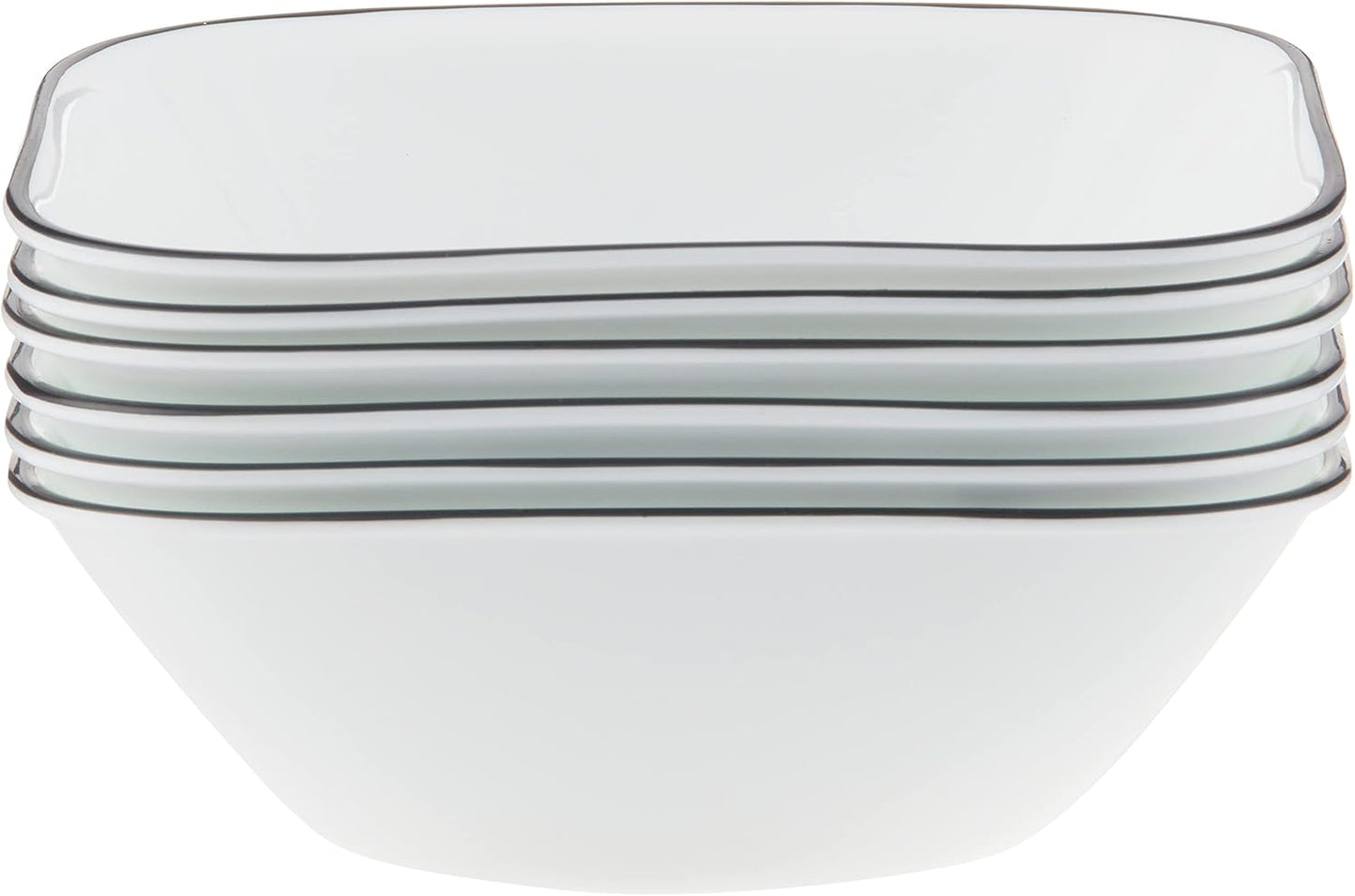 Corelle Vitrelle 6-Piece Cereal Soup Bowls Set for Every Meal