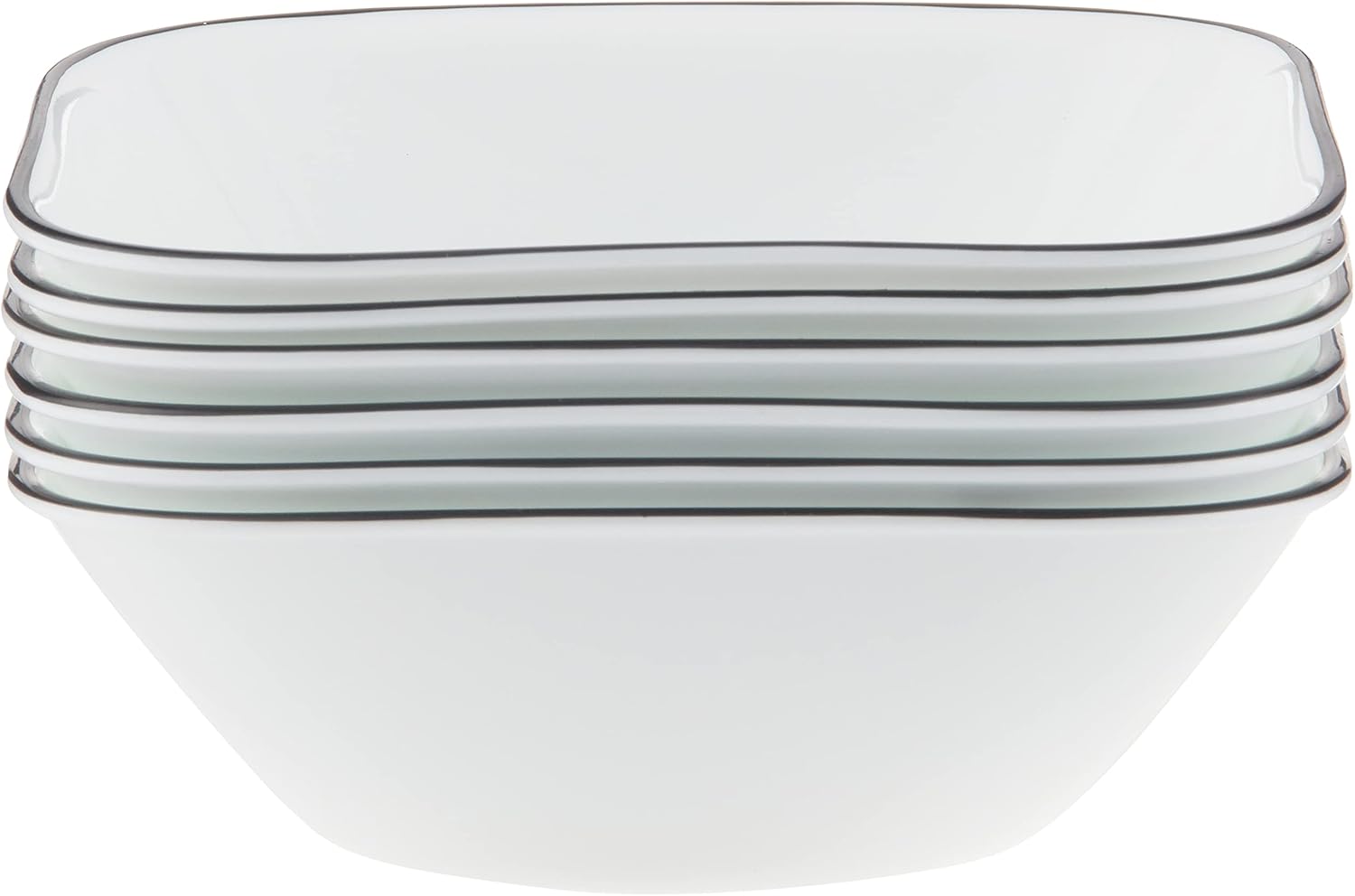 Corelle Vitrelle 6-Piece Cereal Soup Bowls Set for Every Meal