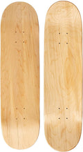 Moose Blank Skateboard Deck - Premium 7-Ply Maple - Natural Wood
