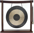 10-12in Gongs on Woodsonic Stand - Gong, Mallet & Easy Assembly