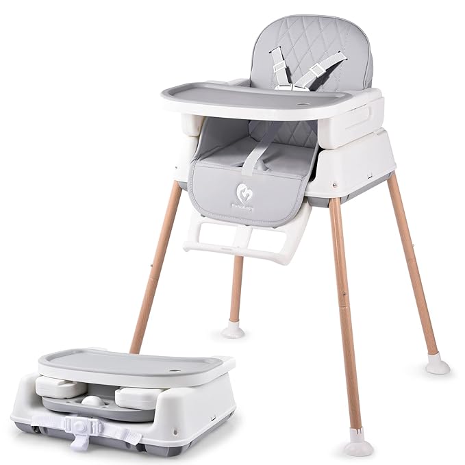 3 in 1 Baby High Chair for Toddlers - Bellababy Convertible Chair