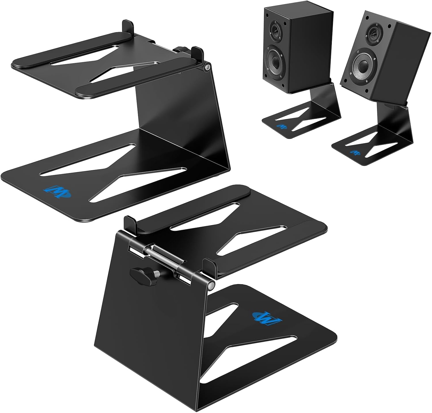 Anti-Vibration Studio Speaker Stands - Enhance Surround Sound