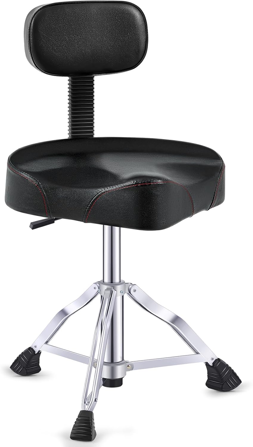 Sintuff Drum Throne with Backrest for Ultimate Comfort and Support