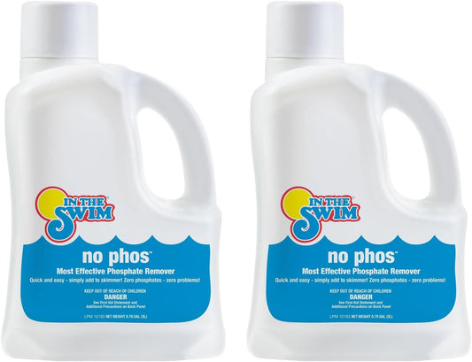 No Phos Fast-Acting Phosphate Remover for Clear Water 2-Pack