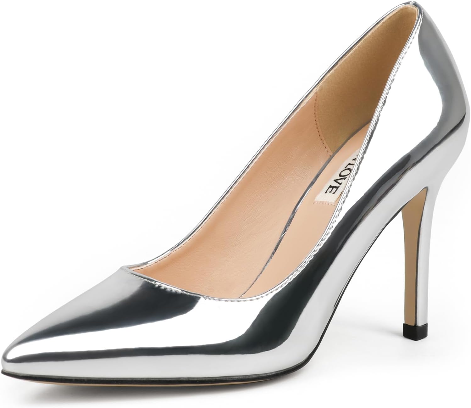 JOY IN LOVE Women's Pumps Shoes with 3.5in High Heels Style