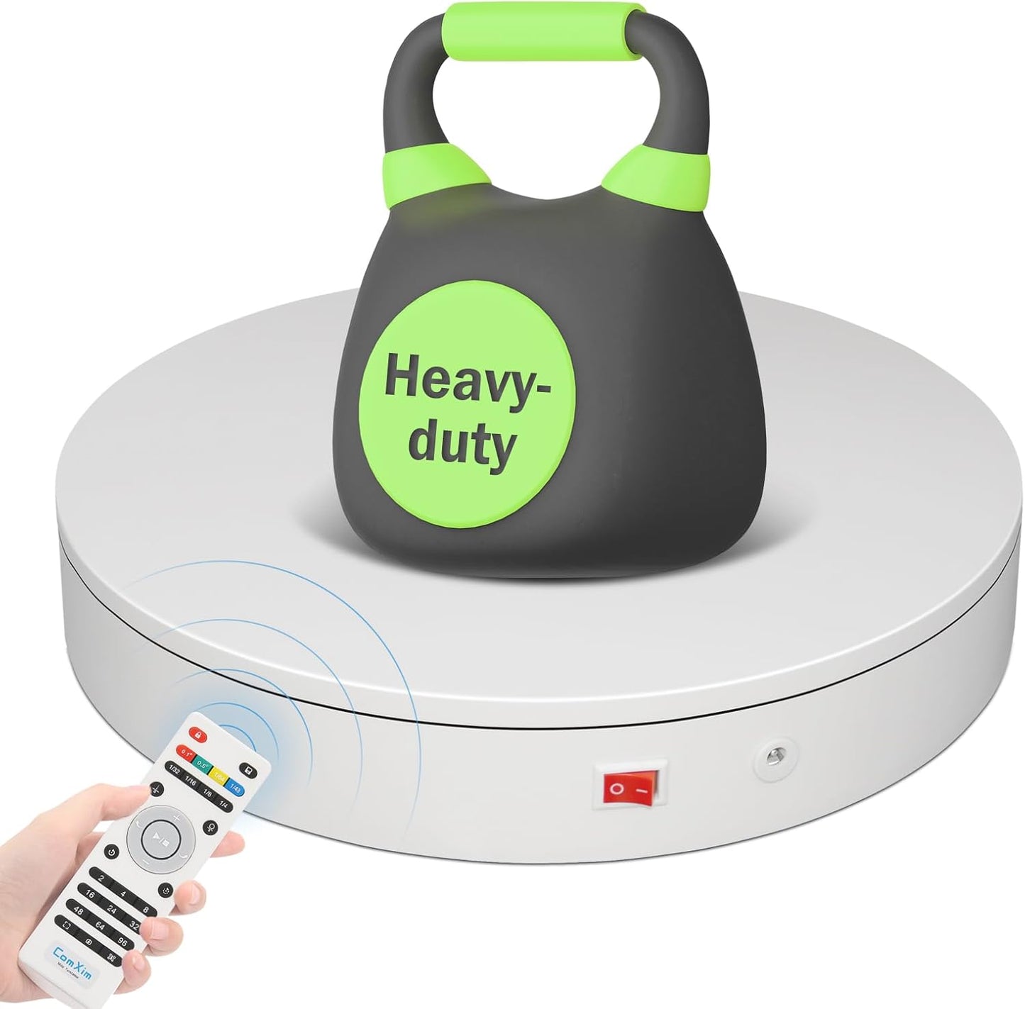 7.9In Remote Motorized Electric Turntable for Photography Display