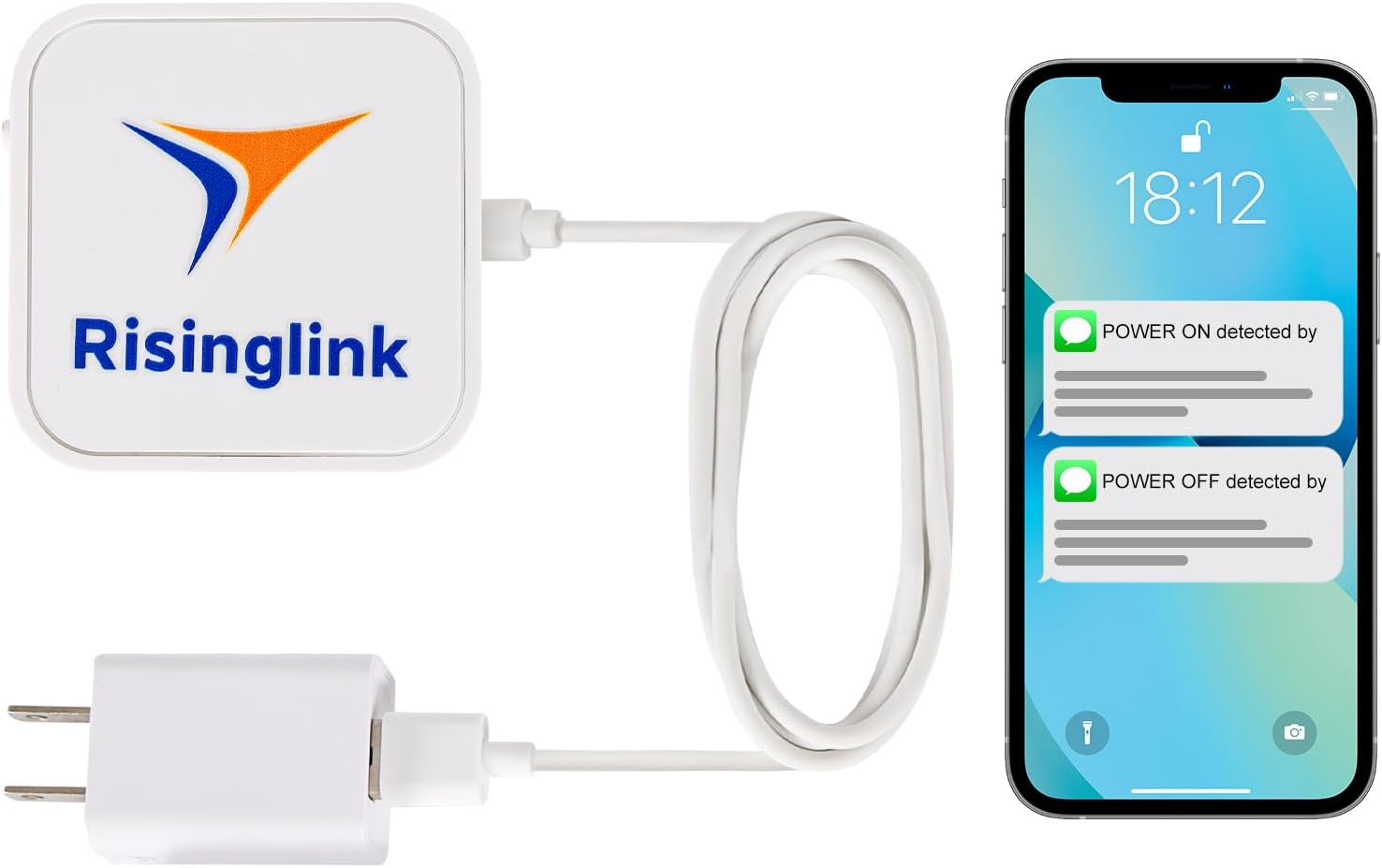 Power Failure Alarm with Text Message and Audio Alerts for Safety