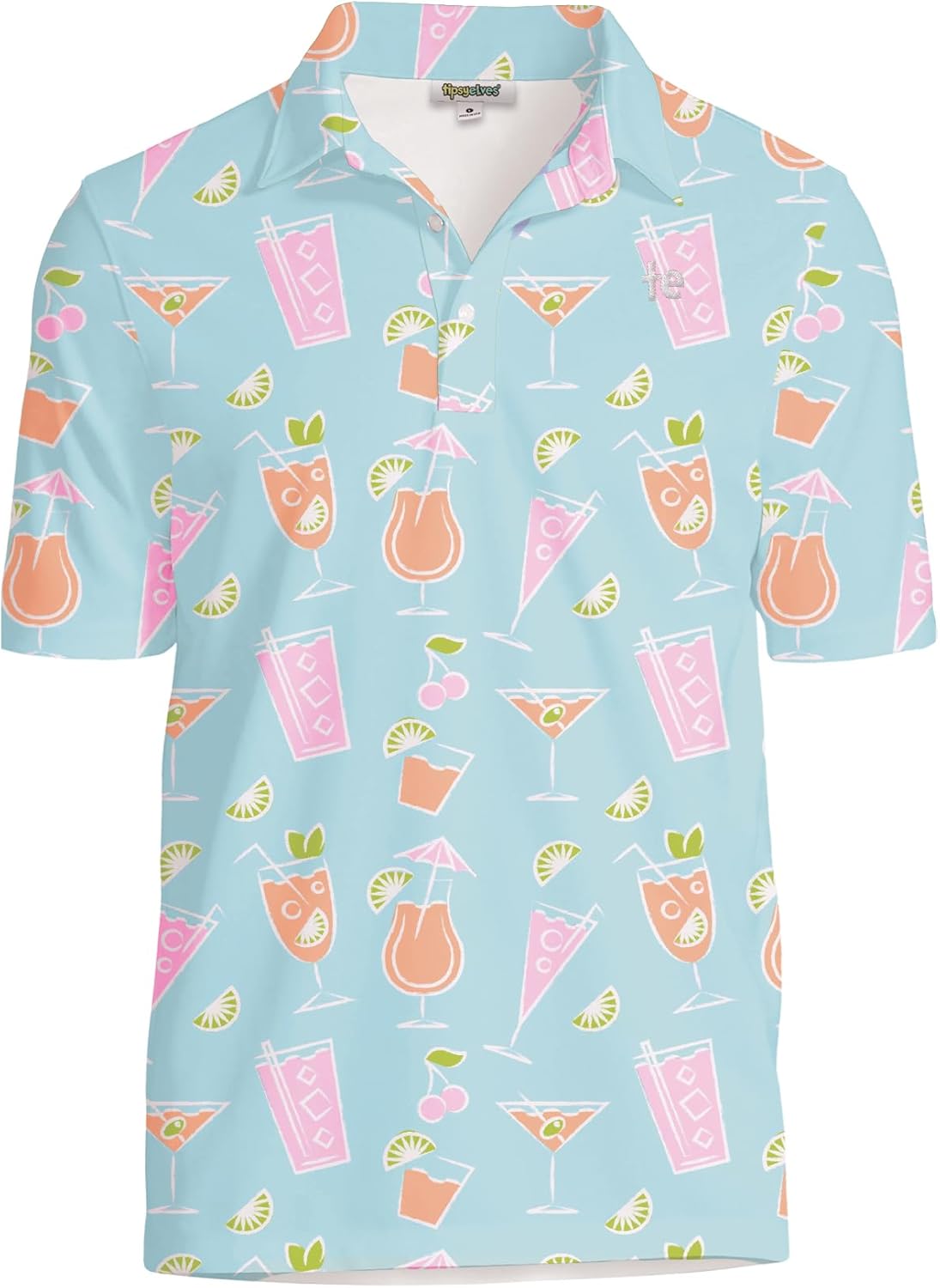 Tipsy Elves Athletic Fit Polo for Men - Ultimate Comfort & Style