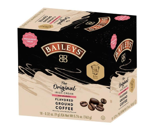Original Irish Cream Flavored Coffee Pods, 18ct, Medium Roast