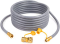 GASPRO 24 Feet Natural Gas Hose for Weber and Char-broil Grills